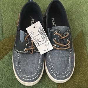 PLACE Kids Blue Boat Shoes